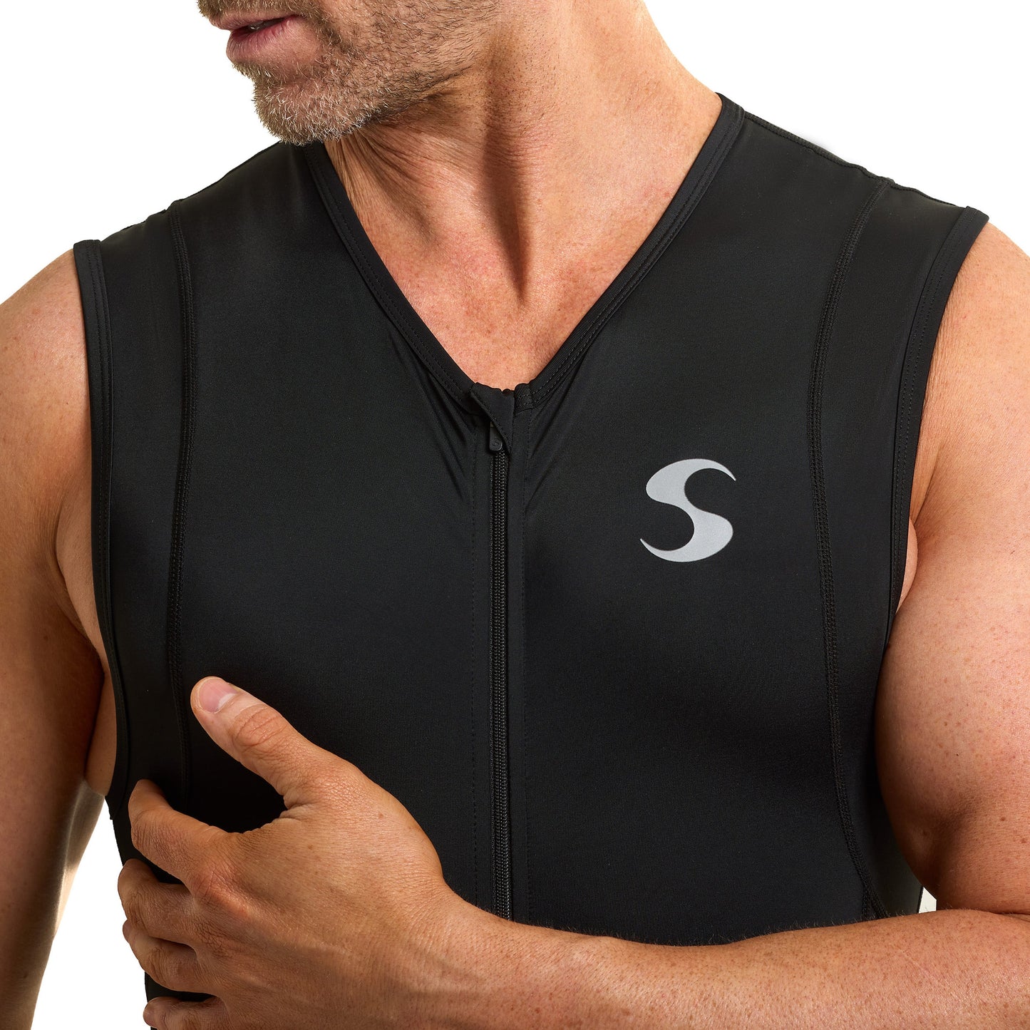 Men's Race Sleeveless Tri Suit