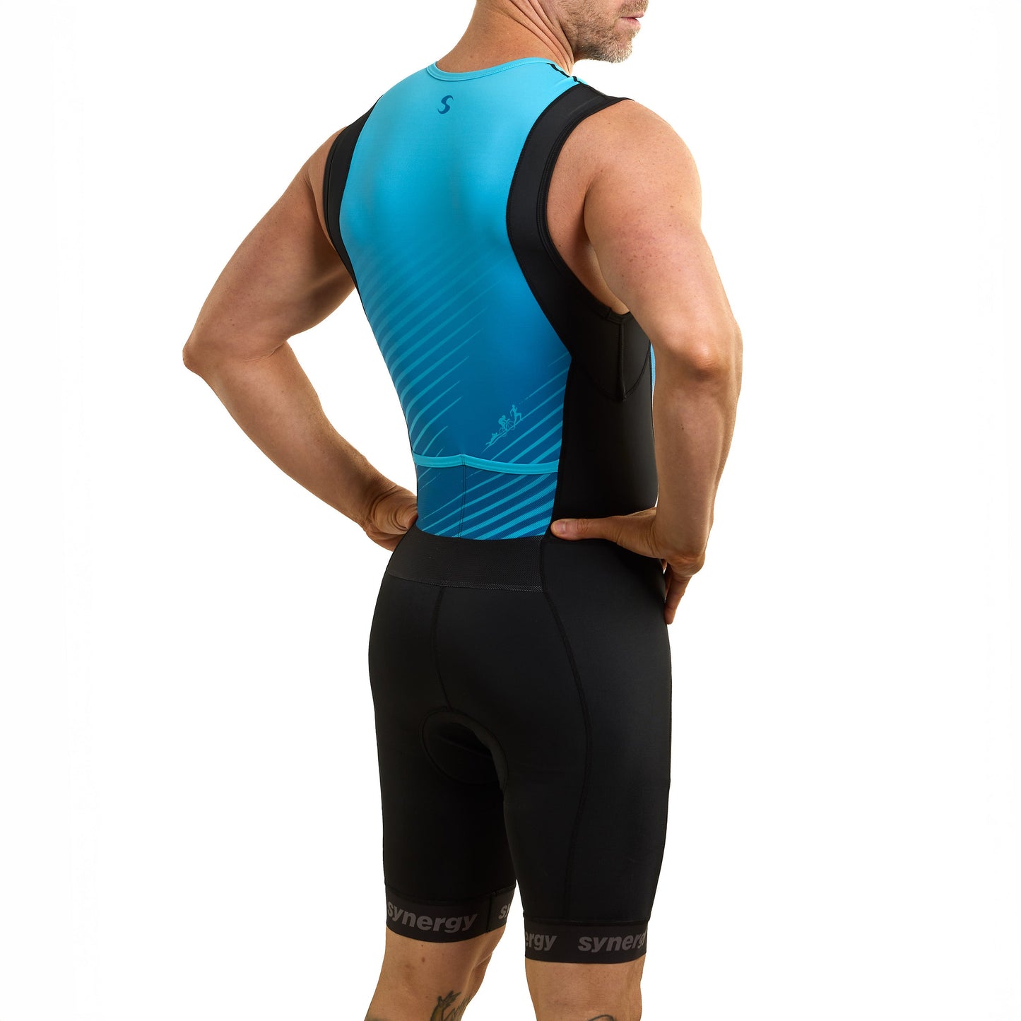 Men's Race Sleeveless Tri Suit
