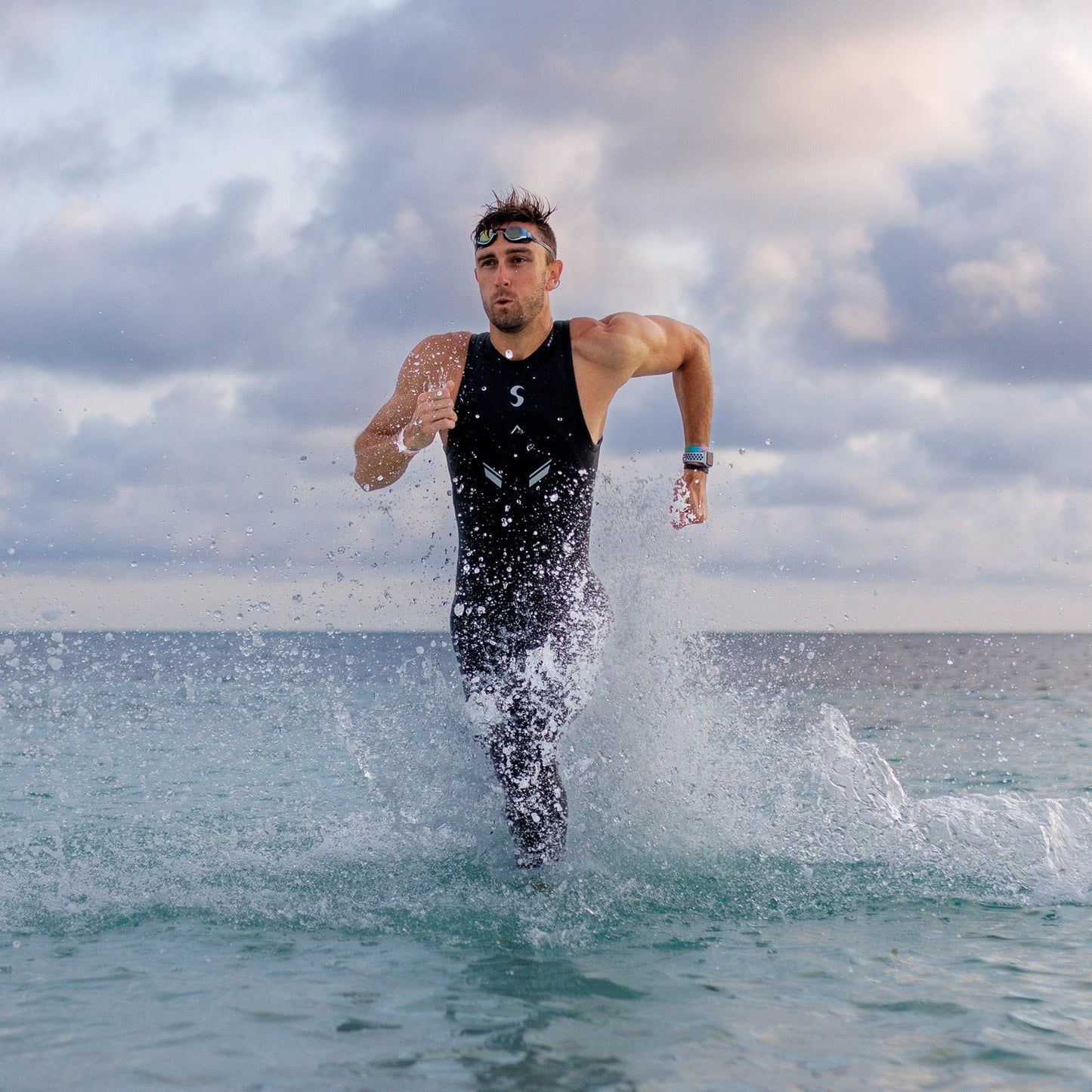2025 Men's Hybrid EFX3 Sleeveless Triathlon Wetsuit