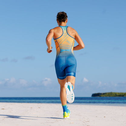 Women's Pro Sleeveless Racerback Tri Suit