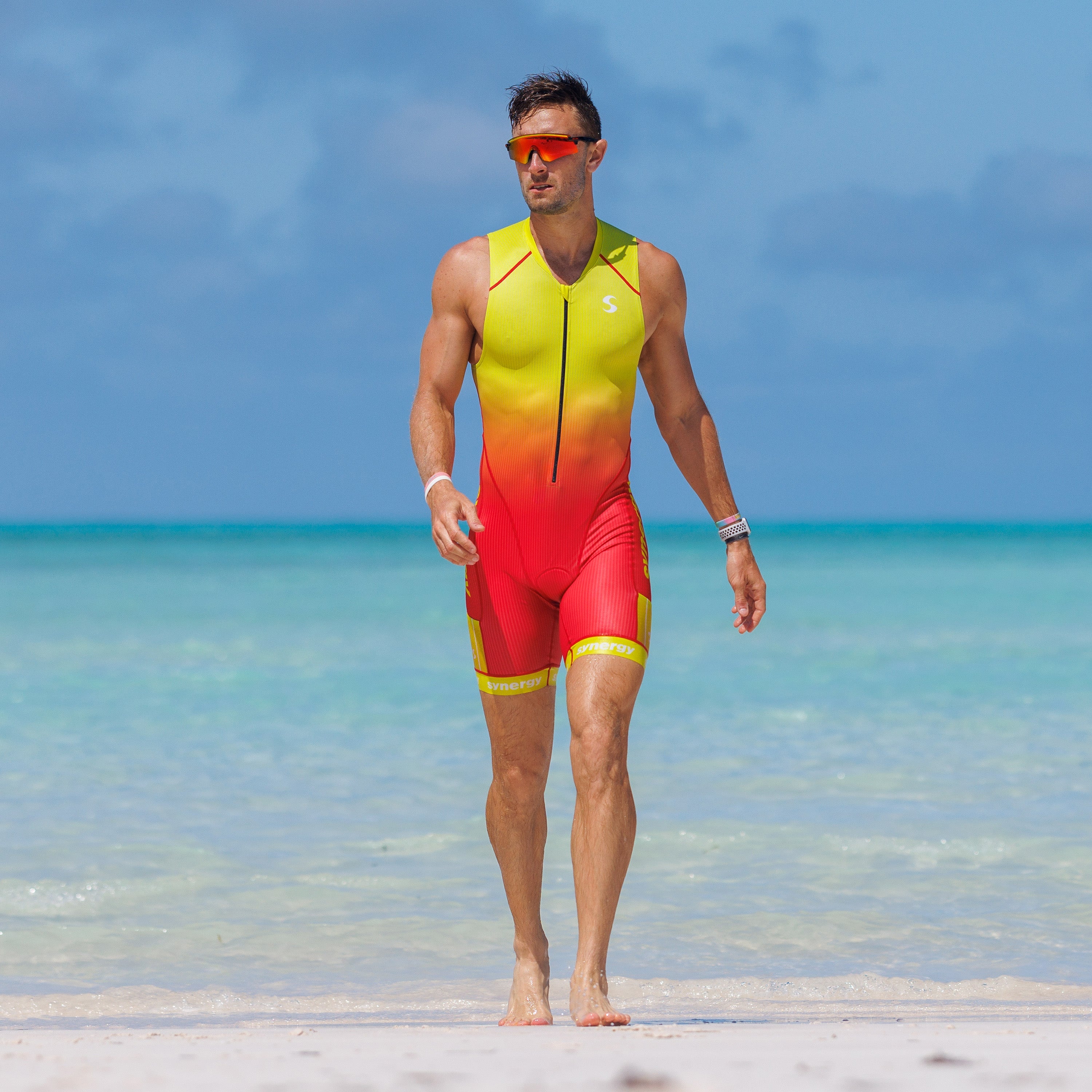 Men's Elite Sleeveless Tri Suit