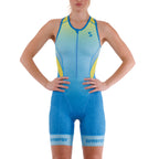 Women's Elite Sleeveless Racerback Tri Suit