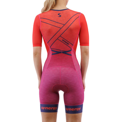 Women's Pro Short Sleeve Tri Suit