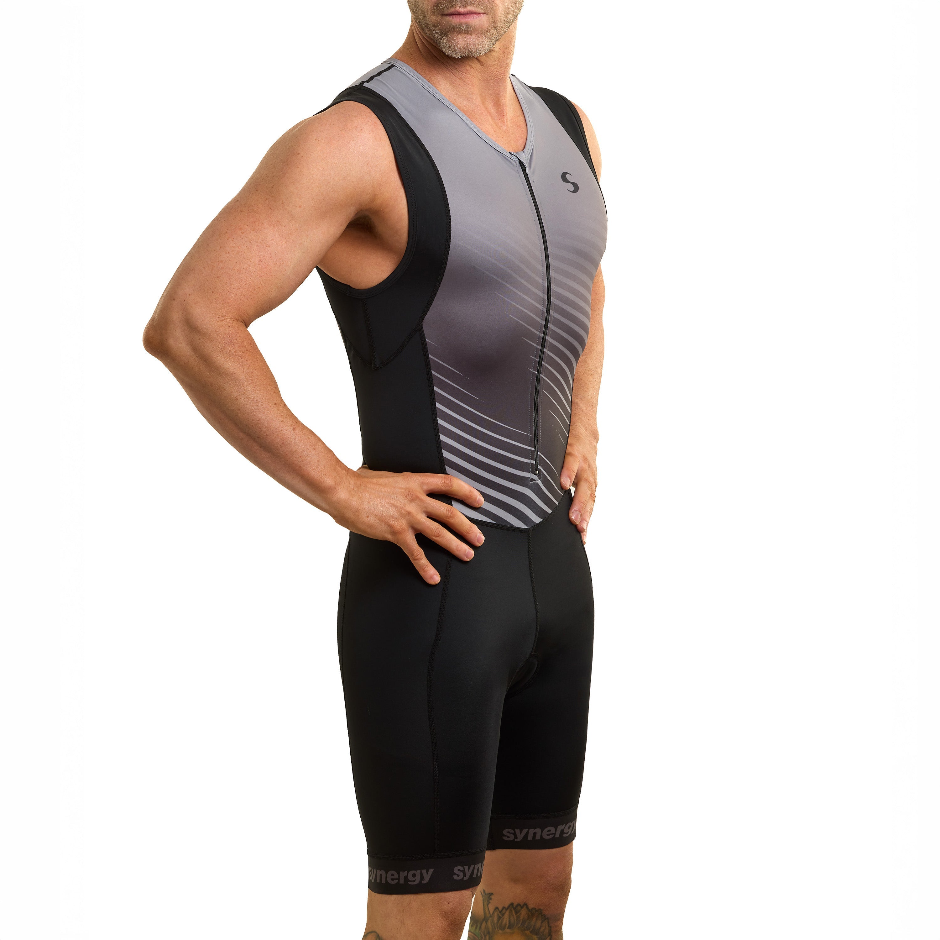 Men's Race Sleeveless Tri Suit