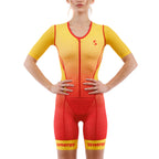 Women's Pro Short Sleeve Tri Suit