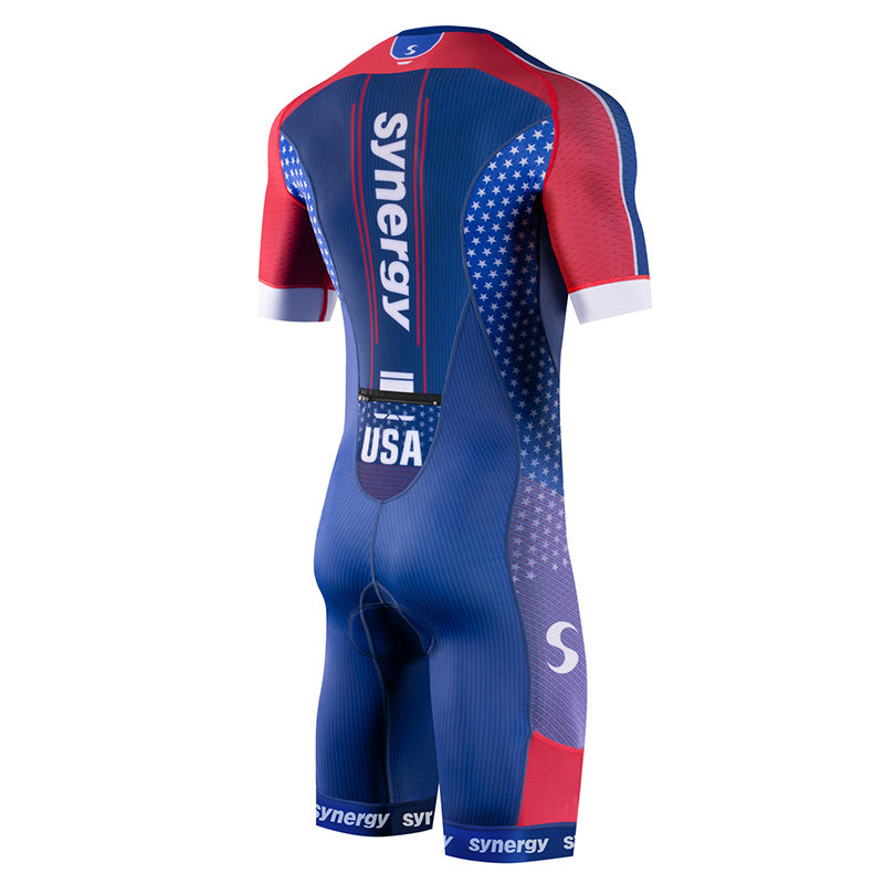 Men's Elite Short Sleeve Tri Suit - Limited Edition USA