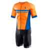 Neon Tangerine/ Blue