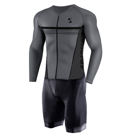 Men's Pro Thermal Long Sleeve Cycling Skinsuit - Final Sale