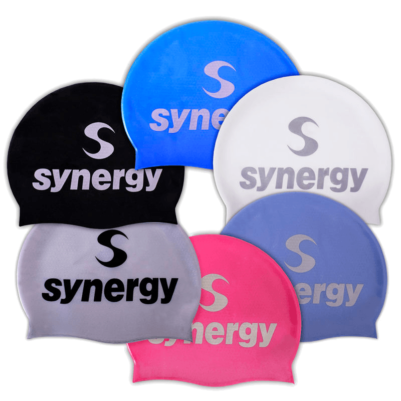 Silicone Swim Cap (3 Pack)