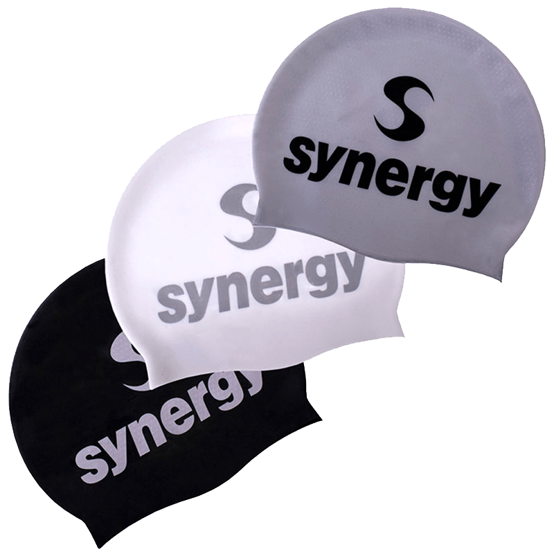 Silicone Swim Cap (3 Pack)