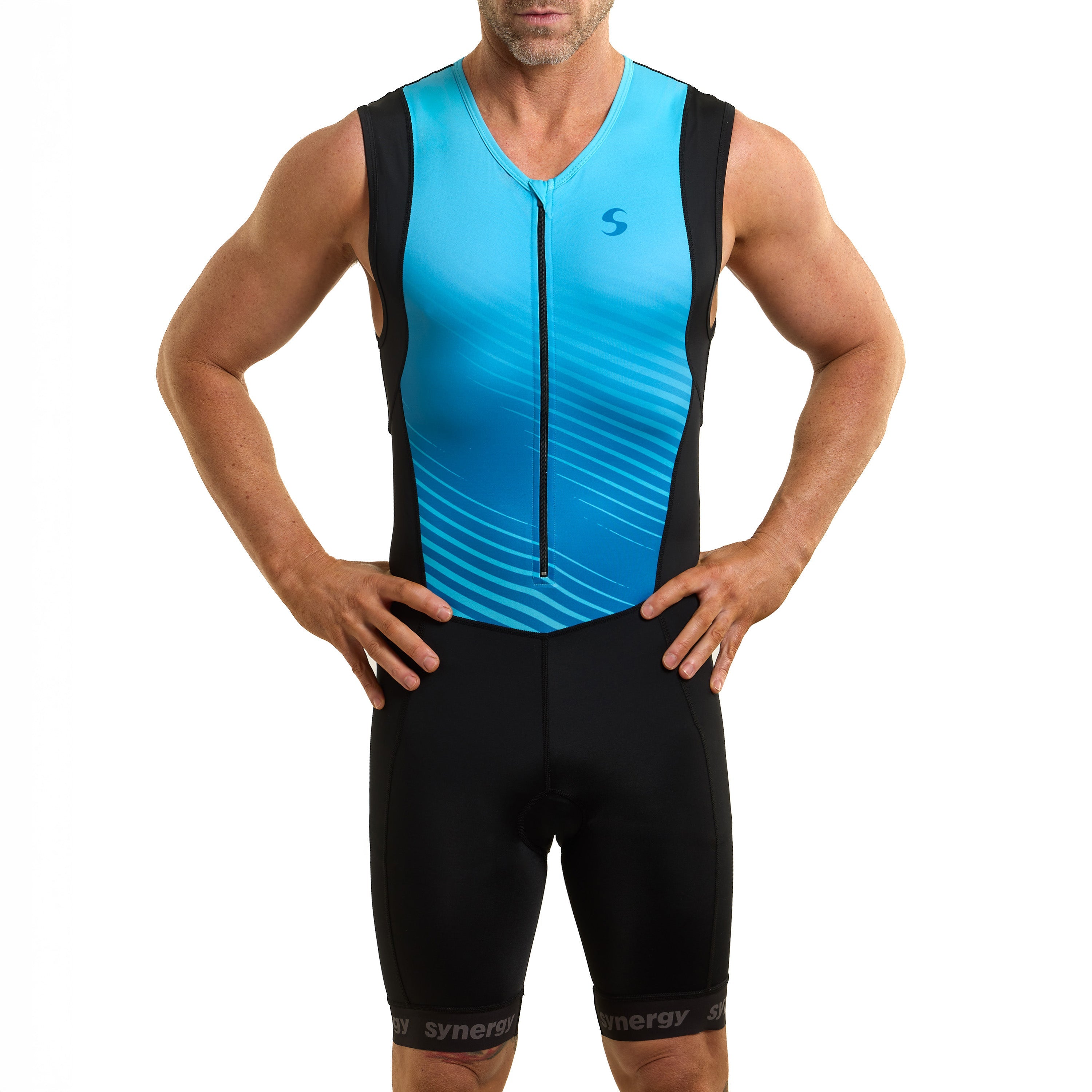 Men's Race Sleeveless Tri Suit