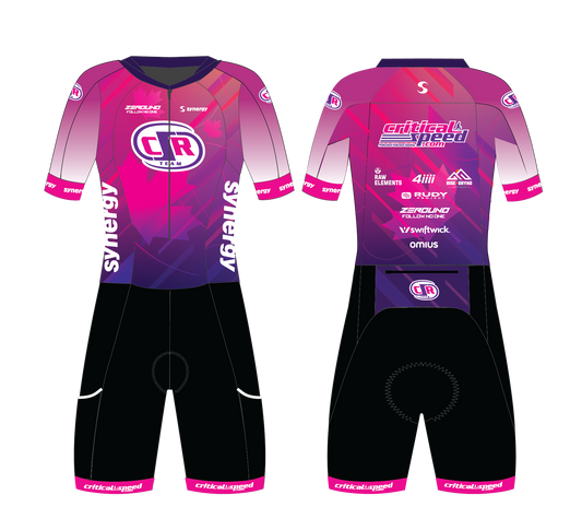 Critical Speed Women's Elite Short Sleeve Tri Suit